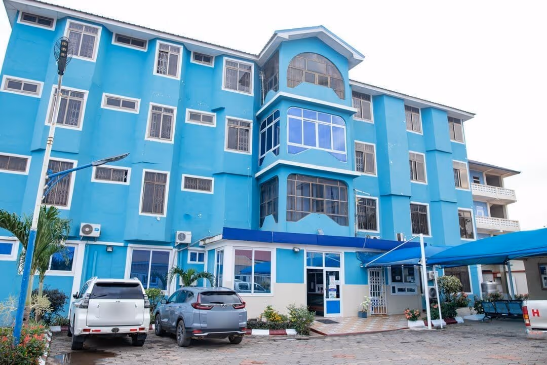 Main hospital building in Kumasi.